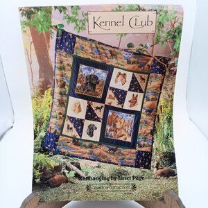 Vintage Cranston Quilt Patterns, Kennel Club Wall Hanging by Janet Page Instruct